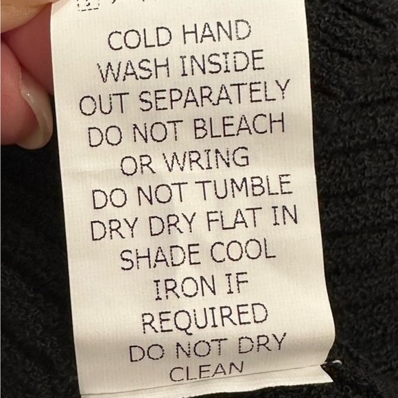 SOLD Princess Polly Brownhall Long Sleeve Ribbed Bell Sleeve Black Mini Dress - Picture 14 of 15